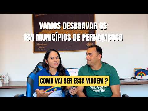 VAMOS REDESCOBRIR OS 184 MUNICÍPIOS DE PERNAMBUCO E TAMBÉM FERNANDO DE NORONHA.