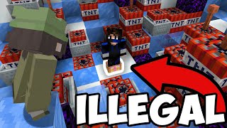 This Minecraft Frost Walker Boot is Illegal... Here's Why