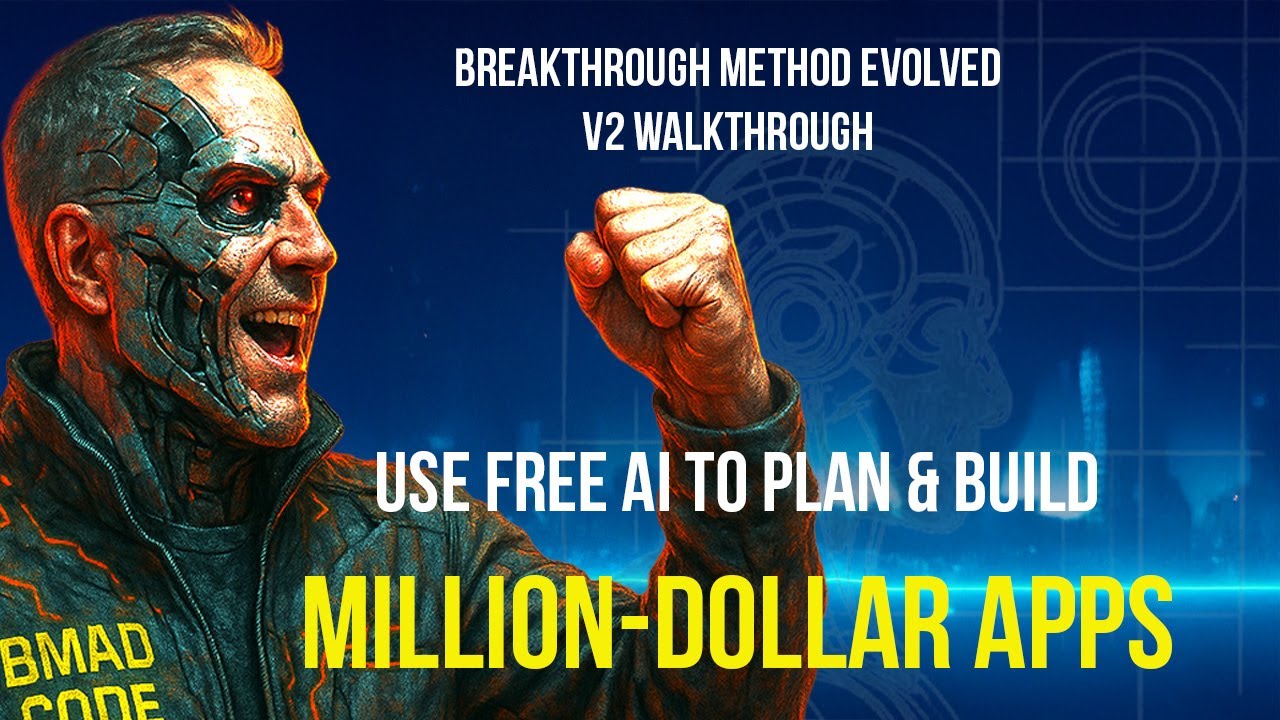How to Plan & Build Complex Apps with Free AI (BMAD V2 Full Workflow Tutorial)