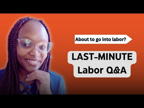 Last Minute Labor Q/A: What Every Mom Wishes She Knew Before Delivery