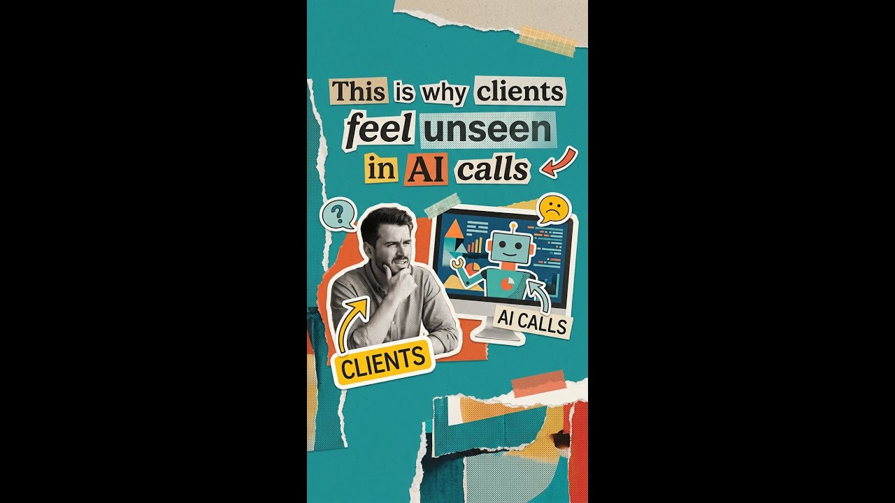 This is why clients feel unseen in AI calls