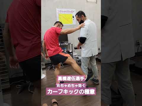 高橋遼伍選手『カーフキックの極意』