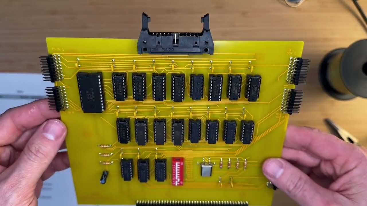 Mark-8 Minicomputer - Serial Board