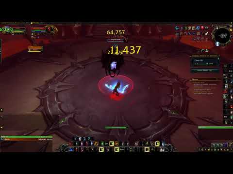 300k+ DPS - Twisting Halls layer 2 floor 18. Feral druid (Convoke the Spirits) 1 SHOT!