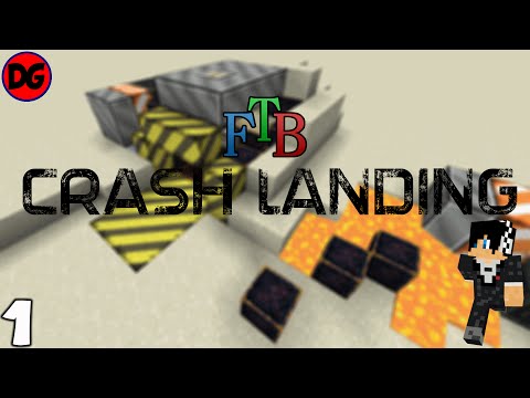 Lets Play: F.T.B Crash Landing: EP 1 THIS IS SO HARD!!!