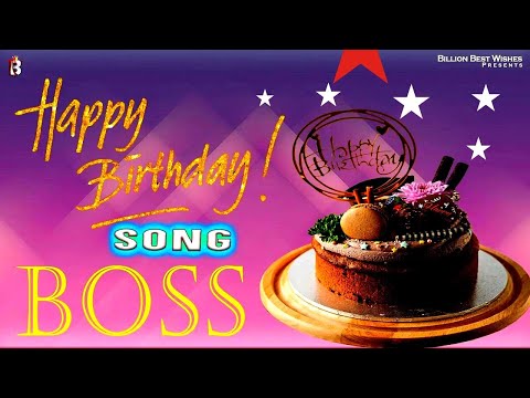 Best Happy Birthday Song For Boss | Happy Birthday To You Boss