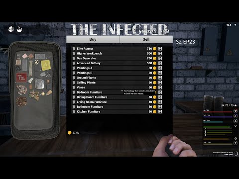 Getting enough for trading for kitchen upgrades - The Infected - S2 EP23