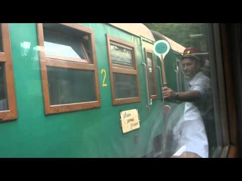 Narrow gauge passenger train ride, Bulgaria