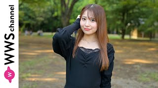星野みお、大人めなブラックロングワンピースで撮影会の感想を語る！＜BLACKコーデフォトセッション＞