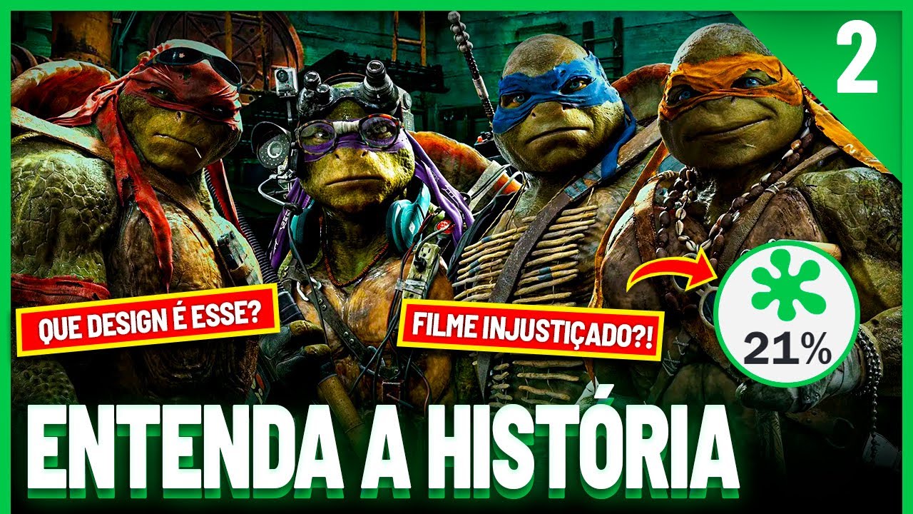 Saga As Tartarugas Ninja | Entenda a História de TODOS os Filmes | PT.2