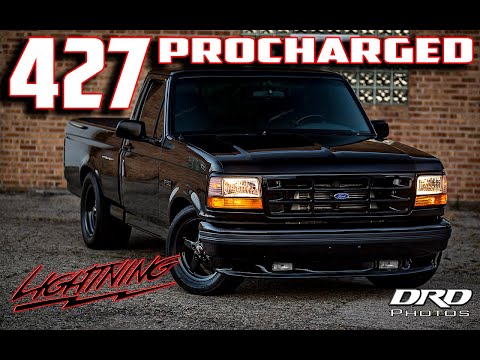 1000+ HP, 427 cu.in, Holley EFI, F1 Procharged Lightning