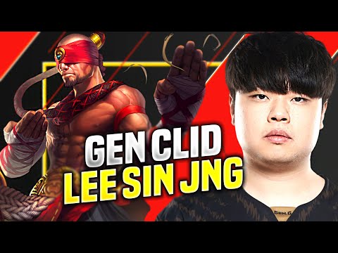CLID THE LEE SIN MONSTER! - GEN Clid Plays Lee Sin Jungle vs Graves! | Worlds 2020 Bootcamp
