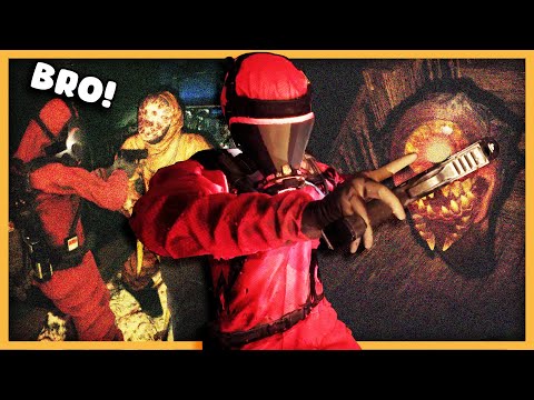 this game is like Phasmophobia but with GUNS!!!