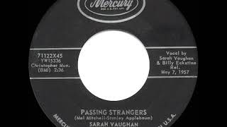 1957 HITS ARCHIVE: Passing Strangers - Sarah Vaughan &amp; Billy Eckstine