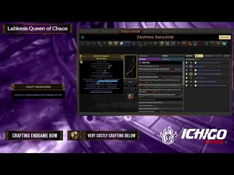 How to craft perfect chaos dot bow in POE 3.15   Lahkesis Queen of Chaos build