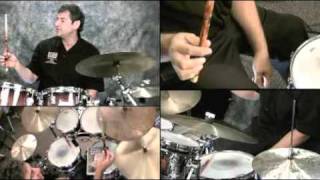Drum Lessons - #2 Holding the Sticks - Master Class Drums - Danny Gottlieb
