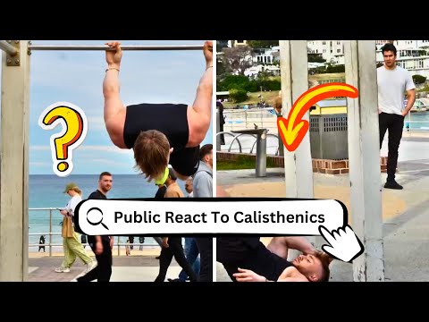 Doing Crazy Calisthenics Skills In Public!
