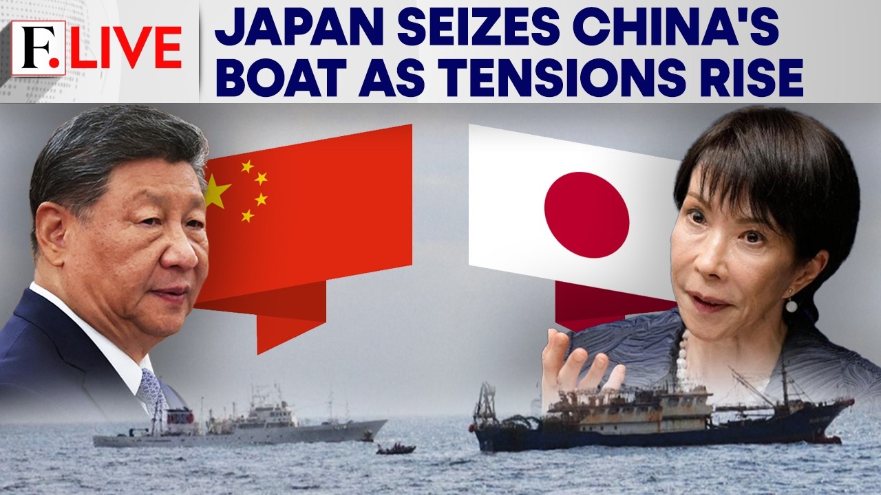 Japan Seizes Chinese Fishing Boat In Its Waters Amid Row With Beijing | Firstpost Live