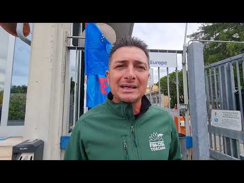 Sciopero Beko a Siena: Cesarano Fim