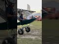 Dan Reynolds’s Chinook taking off in less than one plane length
