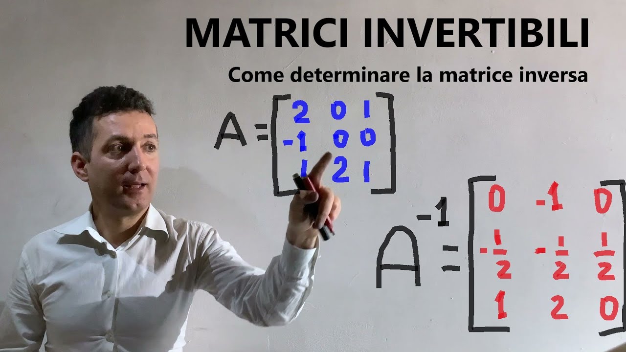 Matrice inversa - Calcolo della matrice inversa