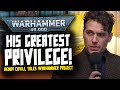 NEW Henry Cavill Warhammer Interview! HIS GREATEST PRIVILEGE!
