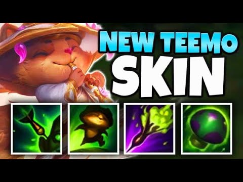 THIS NEW TEEMO SKIN IS THE BEST ONE YET! YOUR SHROOMS ARE PURPLE - League of Legends