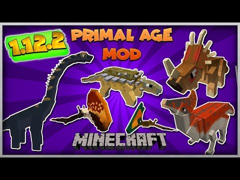 THE PRIMAL AGE: PERÍODO CRETÁCEO PARTE 2 - 1.12.2 - TUTORIAL MINECRAFT MOD 139# (PT BR)