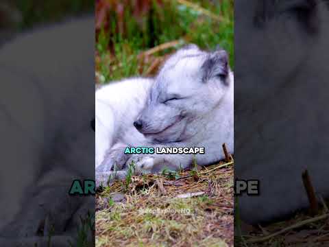 Arctic Fox: Master of Survival in the Frozen North #shorts #arcticfox  #facts  #animalplanet