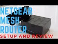Netgear Nighthawk Mesh Wifi 6 Router AX1800 MK63 Unboxing, Setup, and Review!