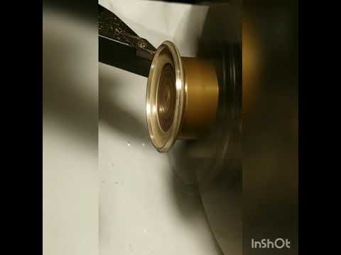 Sterling silver watch case making.