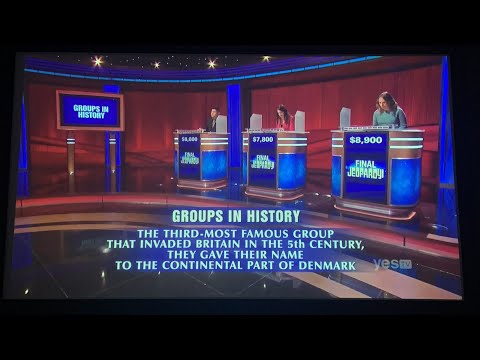 Final Jeopardy, LOW SCORE FINISH - Jesse Chin Day 2 (5/26/23)