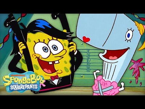 珍珠的舞會約會？| 陪同者 "的完整場面 | 海綿寶寶 (Pearl's Prom Date? | "The Chaperone" Full Scene | SpongeBob)