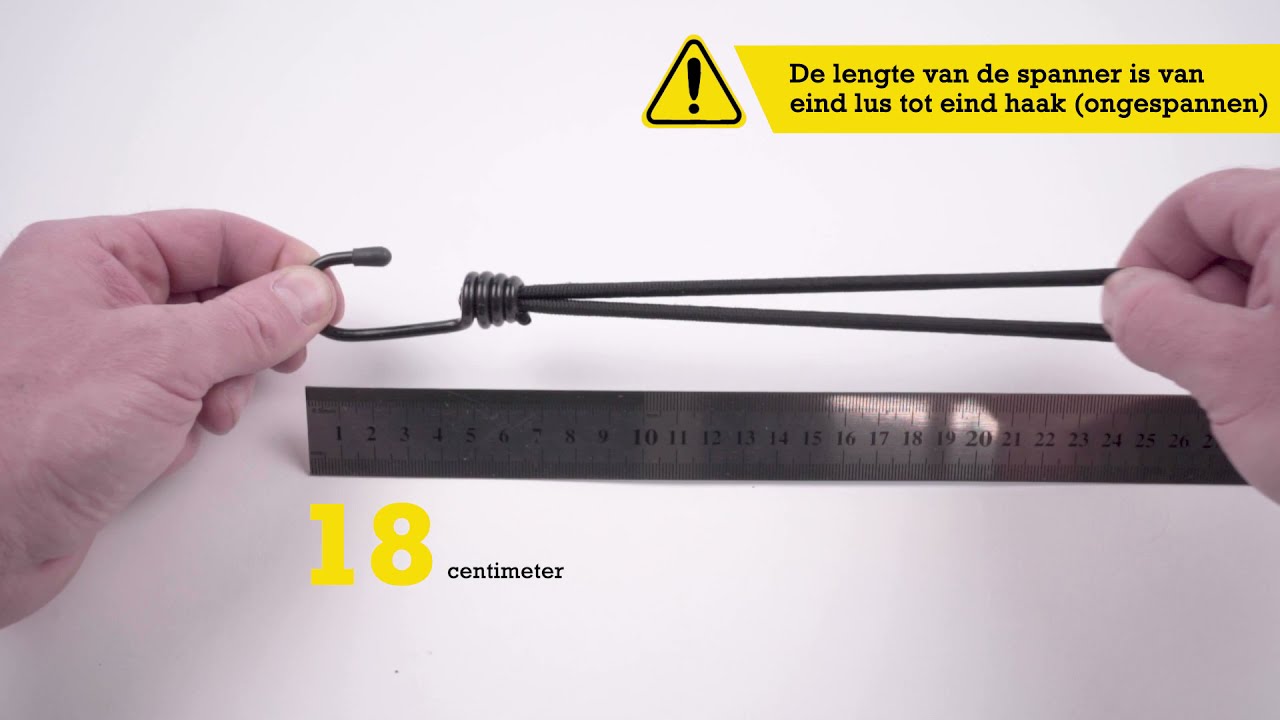 Hoe span je een spanner met haak (enkel)