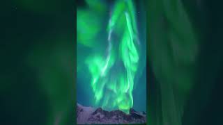 Dancing Northern Lights in Tromsø, Norway 💫 #NorthernLights #Norway #AuroraBorealis