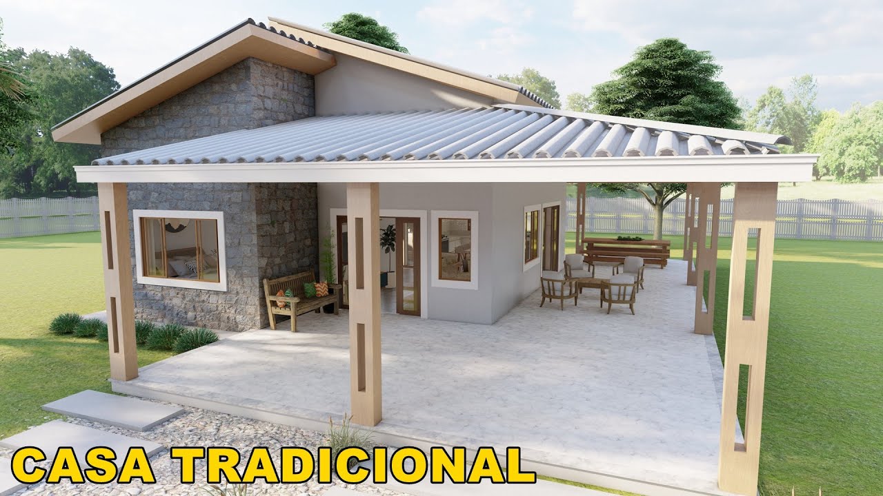 Casa de Campo TRADICIONAL | VARANDA MUITO ACONCHEGANTE