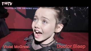 Violet McGraw at 'Doctor Sleep' premiere video