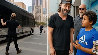 Young Boy Walks Up to Keanu Reeves and Bombards Him With Questions – His Response Makes Headlines