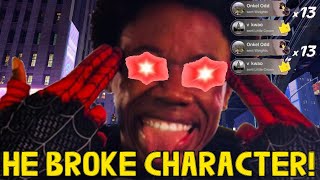 NPC Miles Morales Crashes Out on Stream for Money!