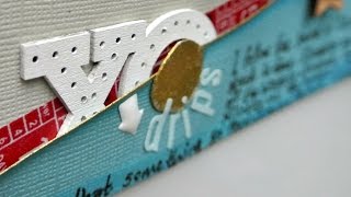 Dutch Uncles - Drips ~ Scrapbook Process #26