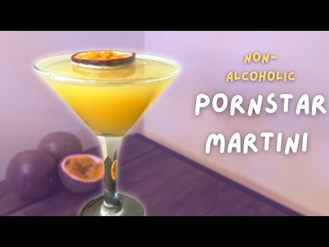 Easy Non-Alcoholic Pornstar Martini Recipe! | Pornstar Martini Mocktail