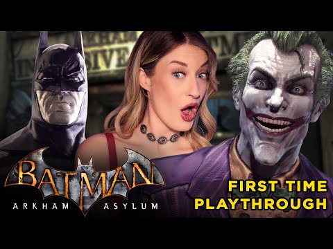 Trying BATMAN ARKHAM ASYLUM in 2026! | My First Time Playing ANY Arkham Games | basicwitgirl