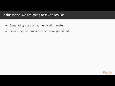 Laravel – Architect YouTube Like Platforms User Authentication Scaffolding | packtpub com