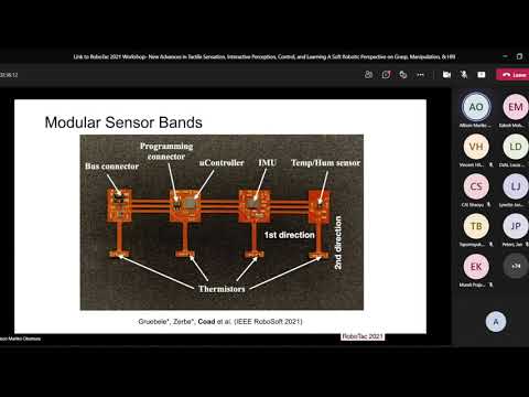 RoboTac 2021 Workshop- Prof. Allison Okamura