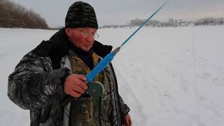 Рыбалка зимой на реке тавда