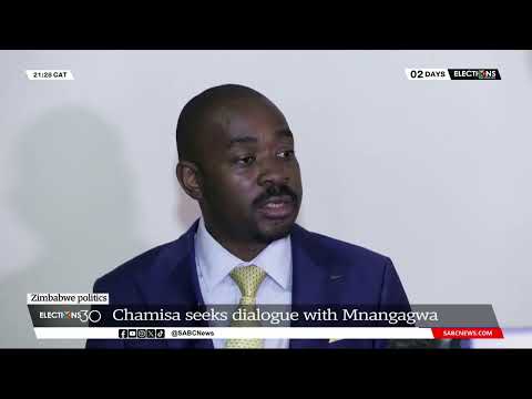 Nelson Chamisa seeks dialogue with Mnangagwa