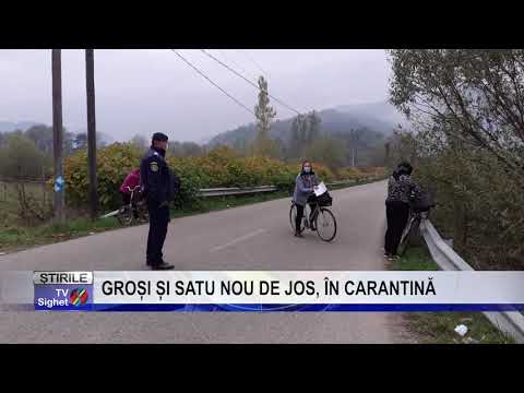 Stire 1 GROȘI ȘI SATU NOU DE JOS, ÎN CARANTINĂ