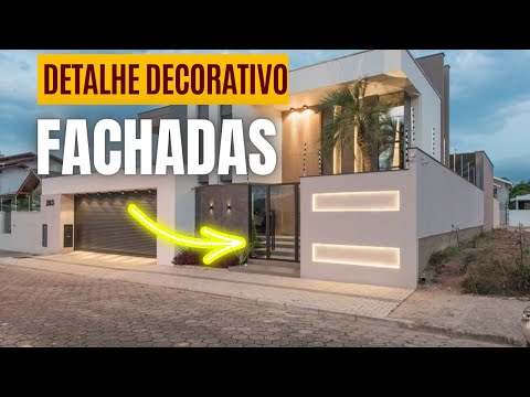 DETALHAMENTO  DECORATIVO FACHADA DE MURO #fachada #projeto3d #arquitetura