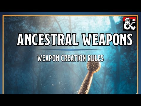 Review Dm's Guild: Ancestral Weapons