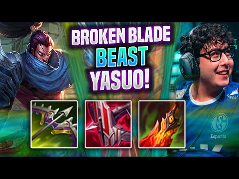 BROKEN BLADE IS A BEAST WITH YONE! - G2 Broken Blade Plays Yasuo Top vs Jayce! | Preseason 2022